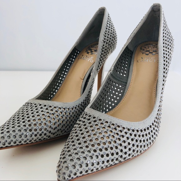 NEW Vince Camuto rhinestone heels - Picture 4 of 7